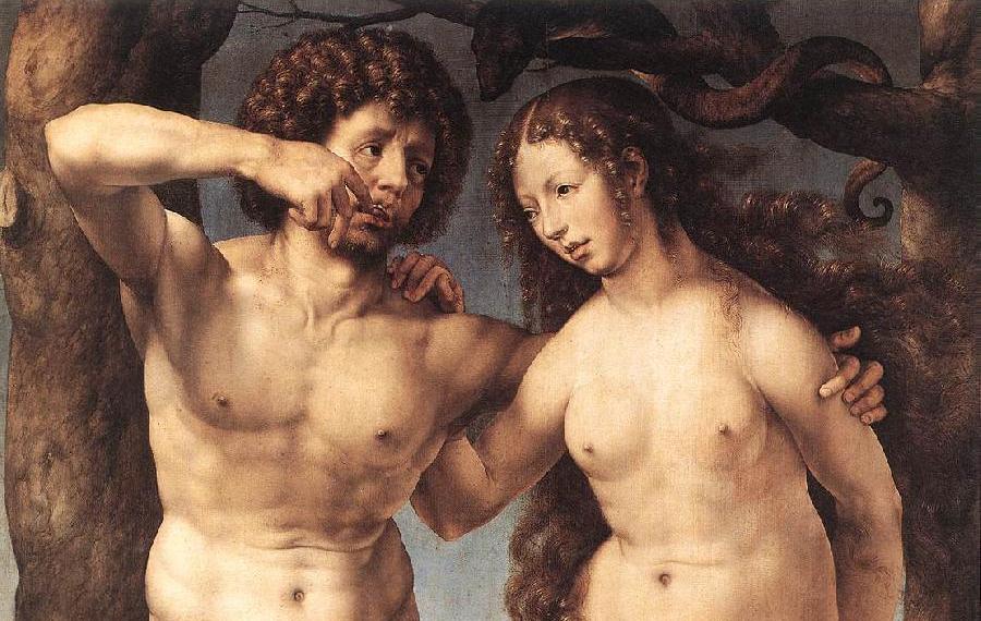 Adam and Eve (detail) sdg