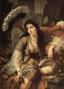 Arab or Arabic people and life. Orientalism oil paintings 274