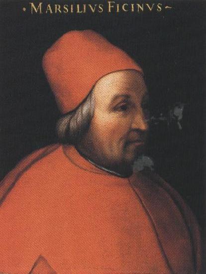 Cristofano dellAltissimo,Portrait of Marsililo Ficino (mk36)