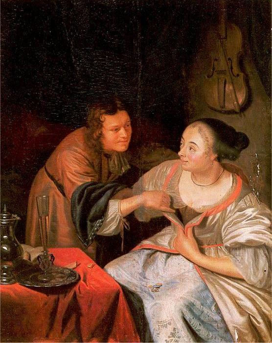 Carousing Couple