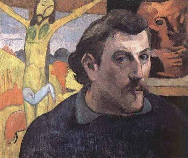 Self-Portrait with Yellow Christ