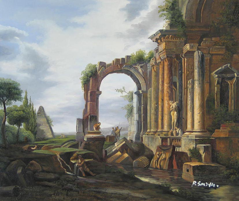 Capriccio of Classical Ruins