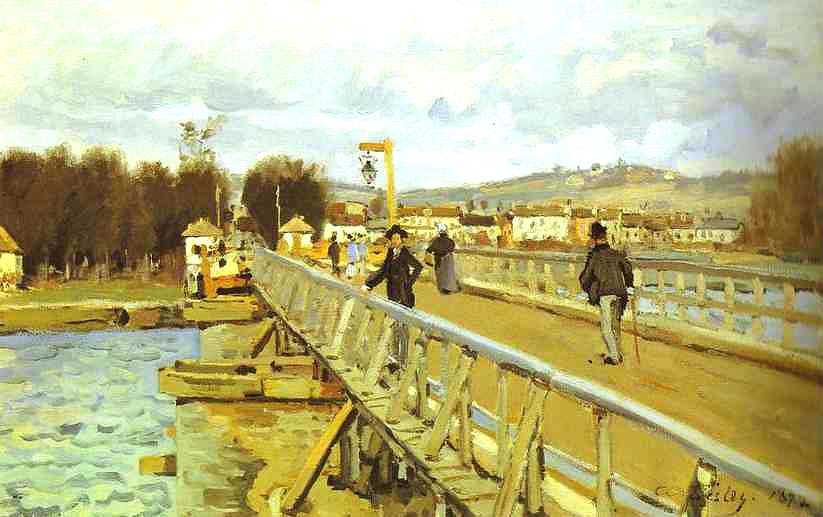 Footbridge at Argenteui