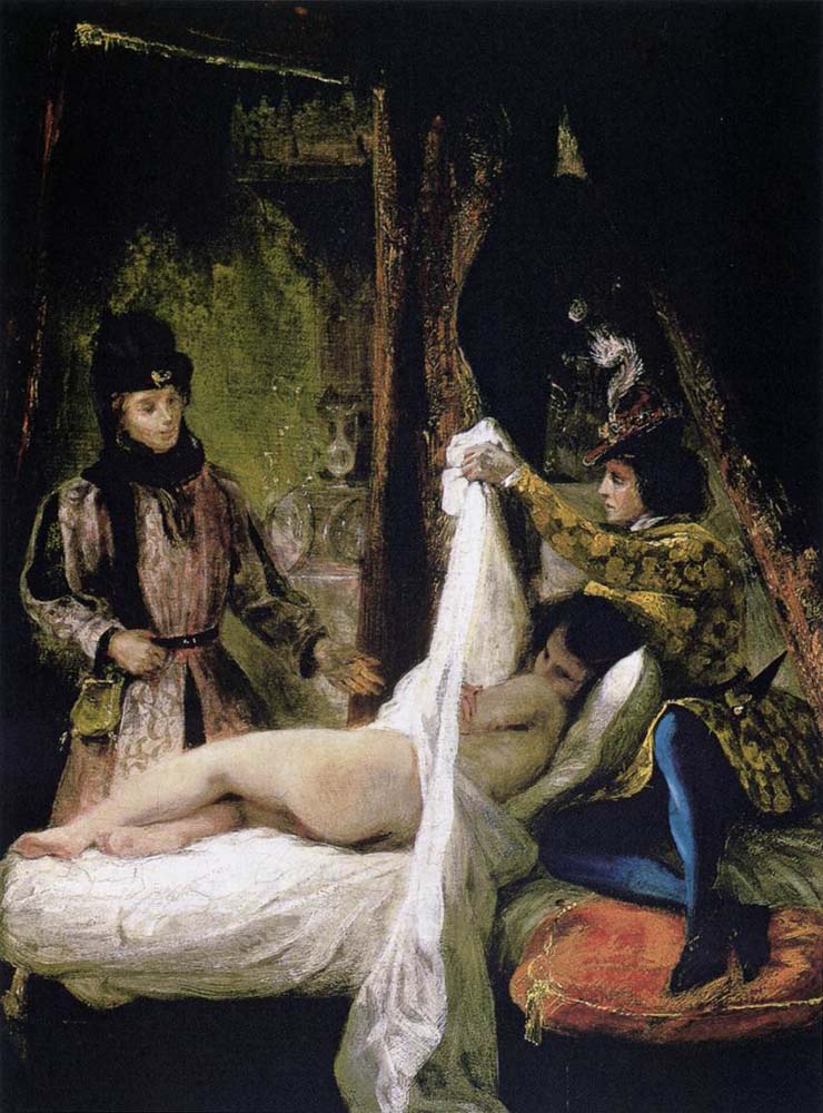 Luis D Orleans Showing his Mistress