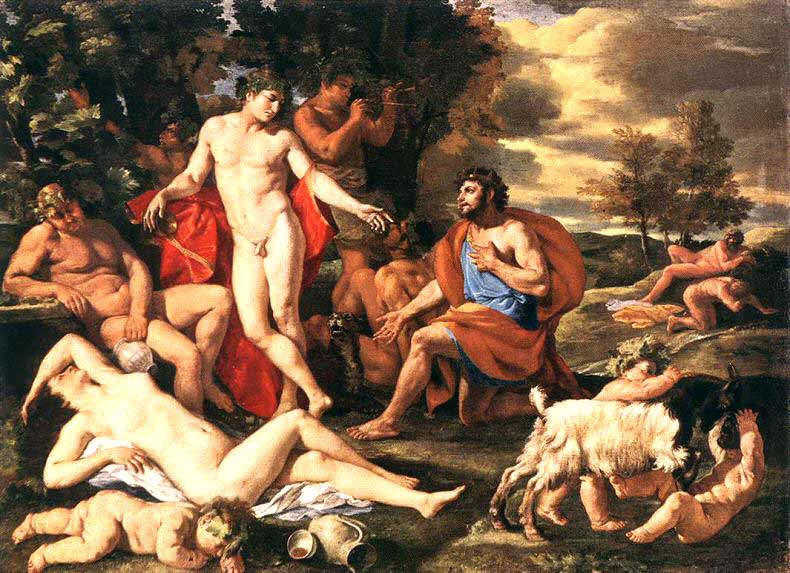 Midas and Bacchus