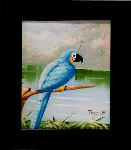 ParrotThe price includes the frame