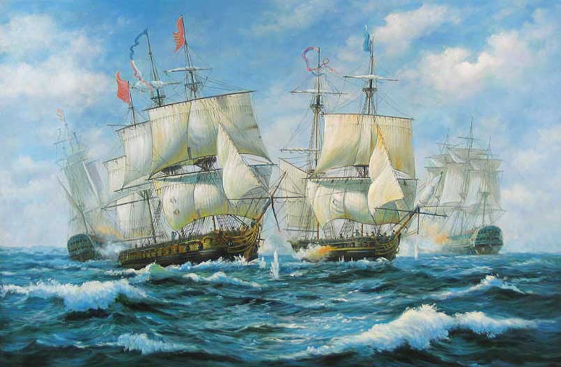 Ships at Battle
