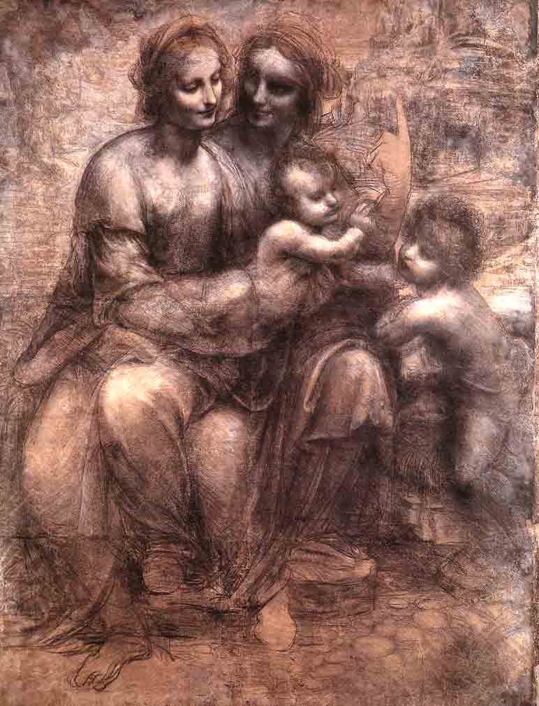 Madonna and Child with St Anne and St John