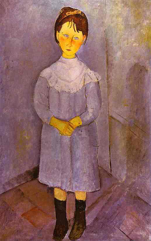 Little Girl in Blue