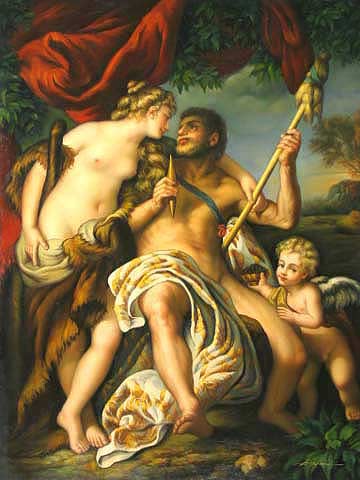 Nymph and Satyr