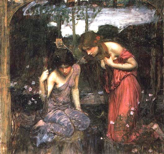 Nymphs Finding the Head of Orpheus Study