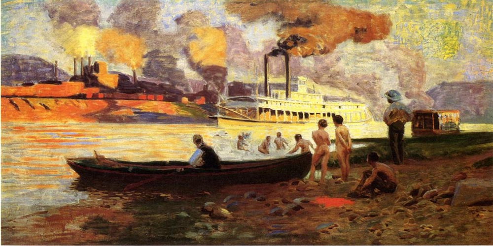 Steamboat on the Ohio