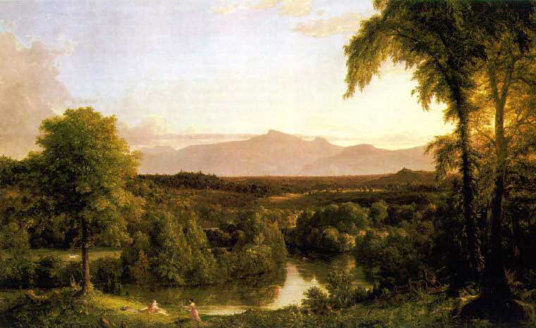 View on the Catskill Early Autumn