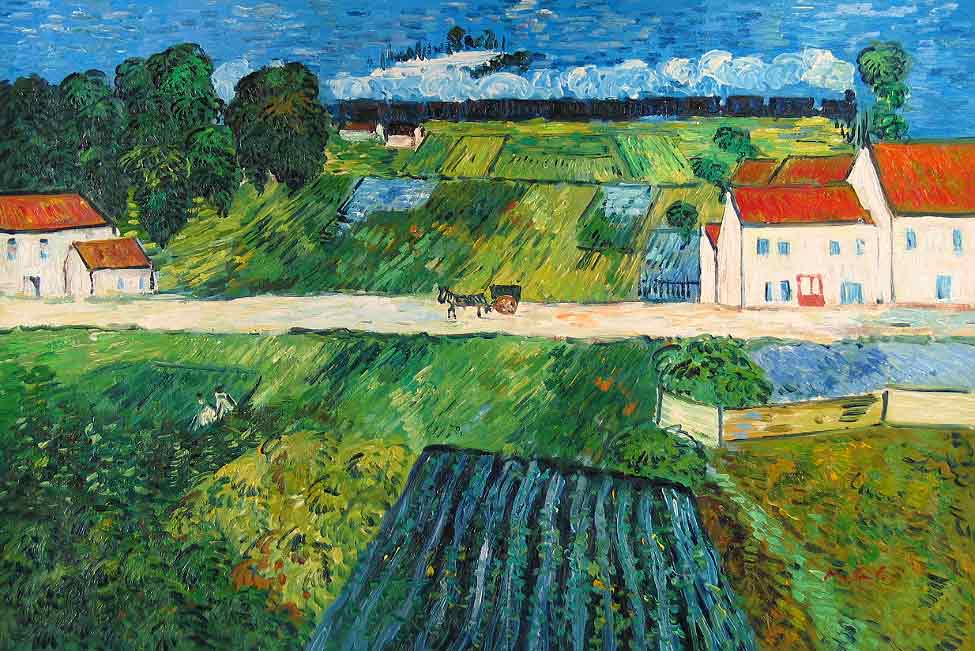 A Road in Auvers After the Rain