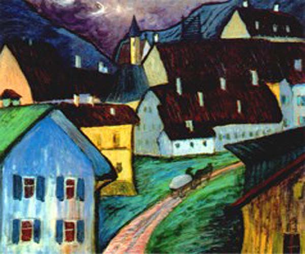 Abend in Murnau
