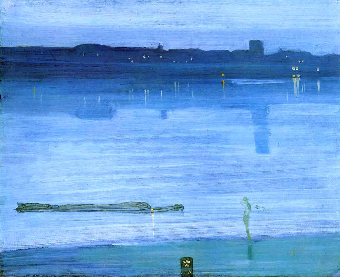 Nocturne Blue and Silver Chelsea