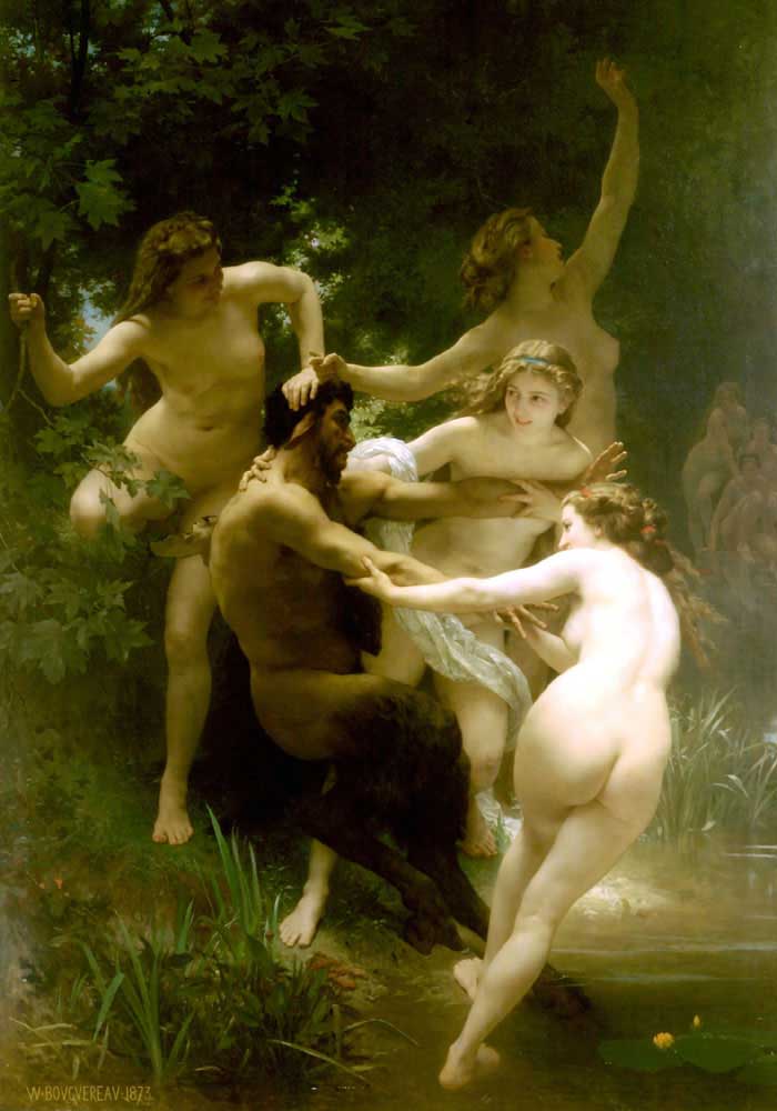 Nymph and Satyr