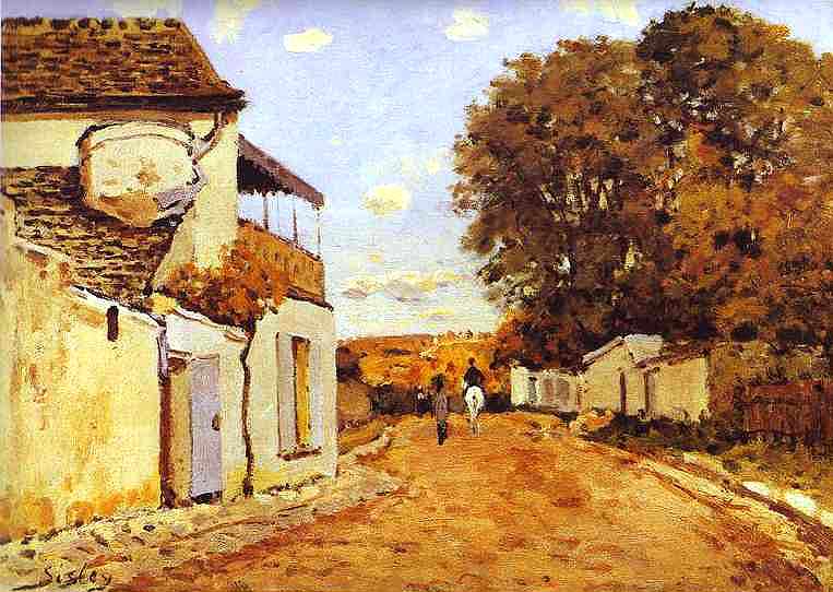 Street in Louveciennes