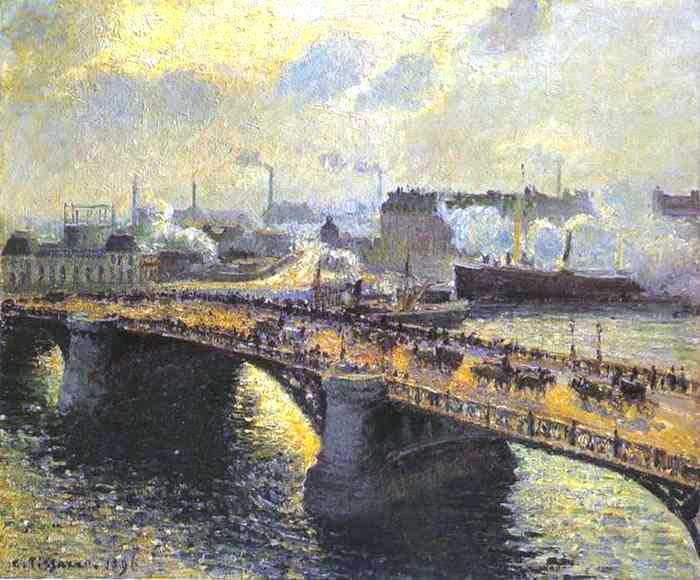 The Boieldiieu Bridge at Rouen