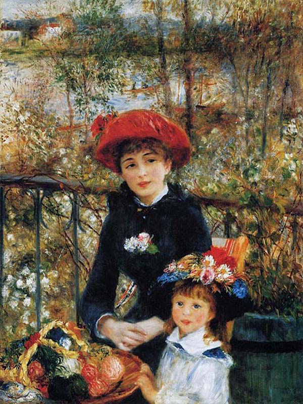 Two Sisters on the Terrace