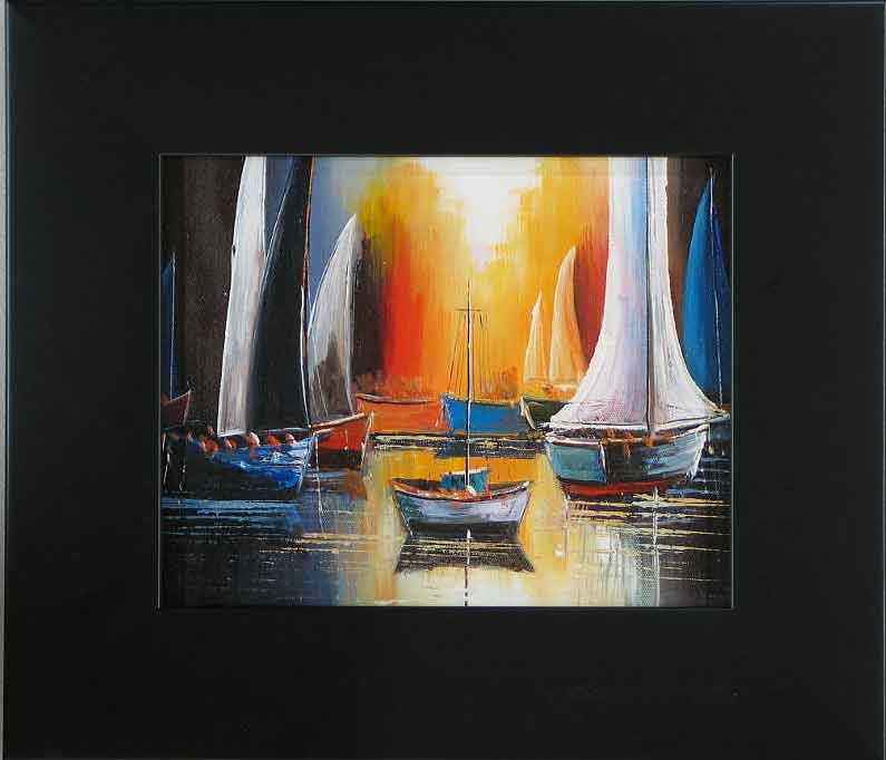 Sunset Sail The price includes the frame