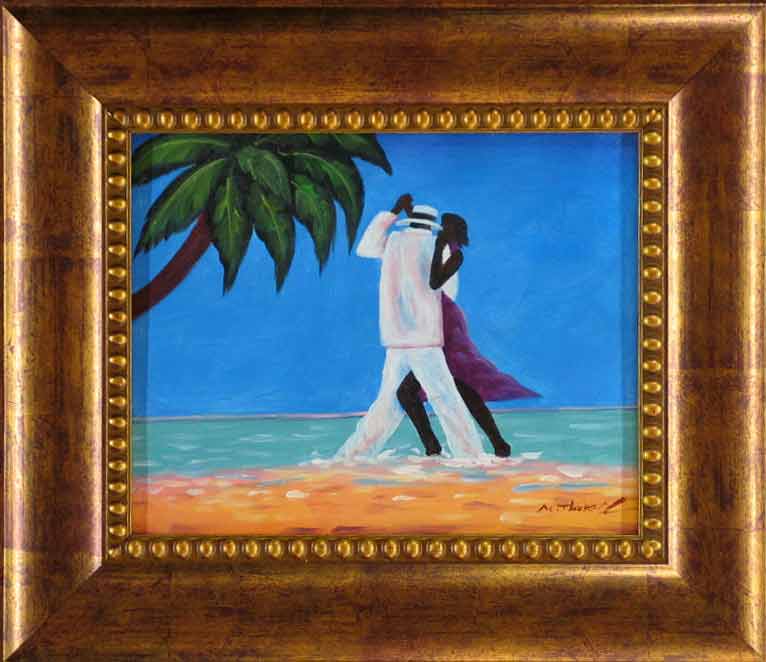 Dancing on the BeachThe price includes the frame