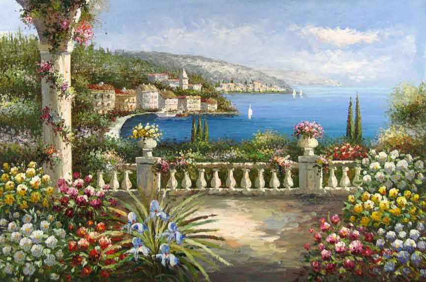 Terrace in Portofino