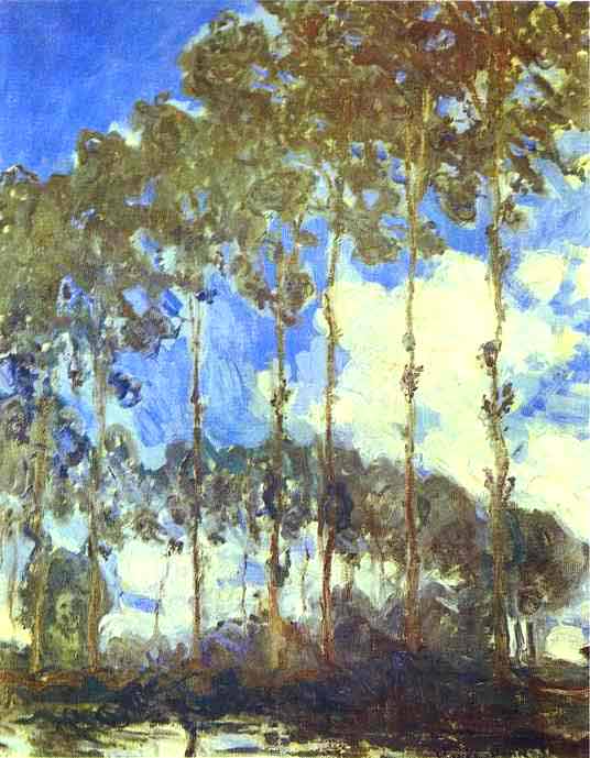 Poplars on the Bank of the River Epte