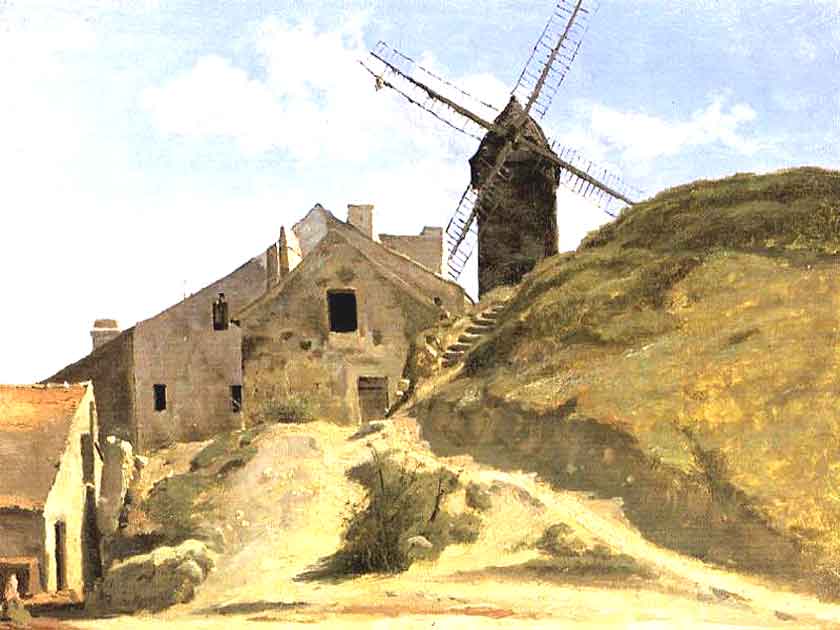 A Windmill in Montmartre