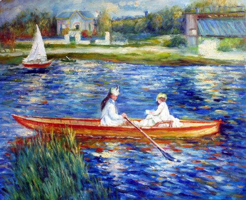 Boating on the Seine