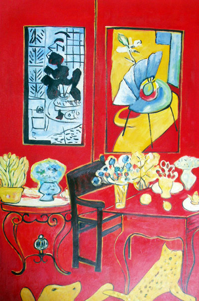 Large Red Interior