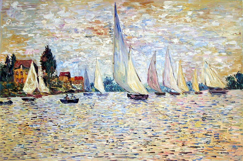 Regatta at Argenteuil, 1874