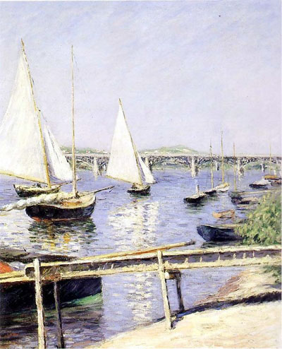 Sailboats in Argenteuil, 1888