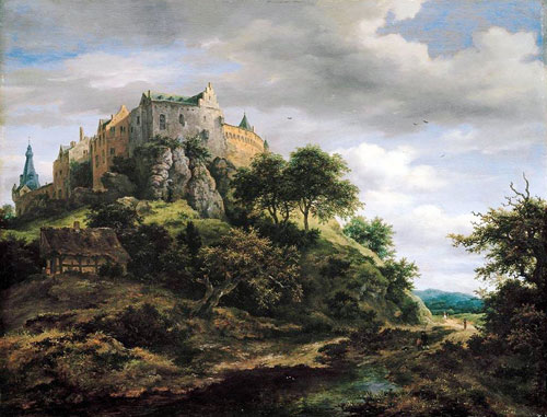 View of Bentheim Castle from the North-West