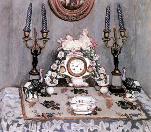 Still Life with China Clock