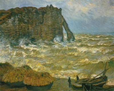 Etretat, Rough Seas