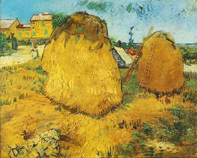 Haystacks in Provence