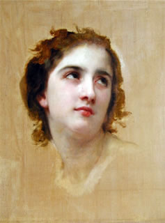 Sketch of a Young Woman