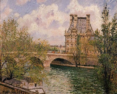 The Pavillon de Flore and the Pont Royal