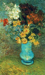 Vase with Daisies and Anemones