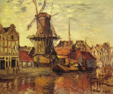 The Windmill on the Onbekende Gracht