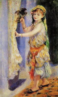 Young Girl with Falcon