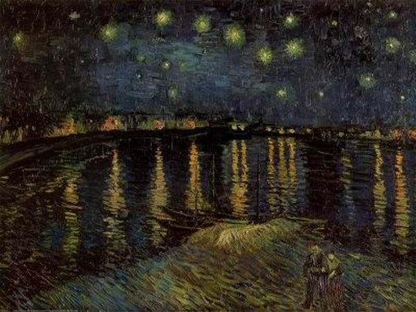 Starry Night over the Rhone, 1888