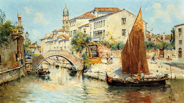 Venetian Canal Scene - Pic 2