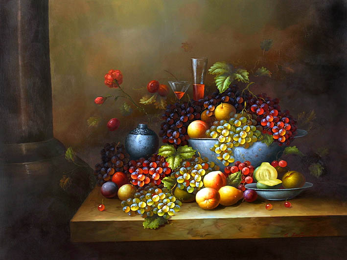 Classic Fruit Still Life