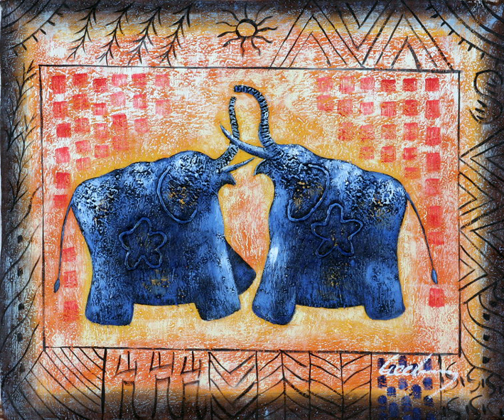 Blue Elephants