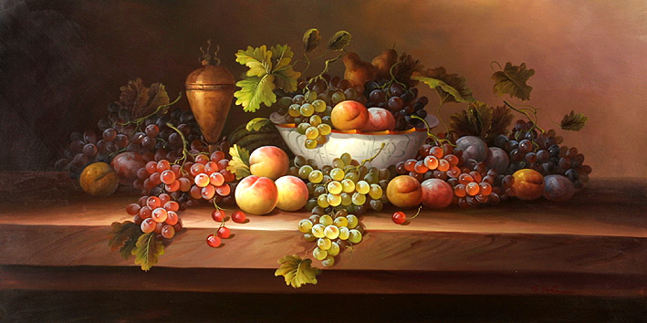 Classic Fruit Still Life