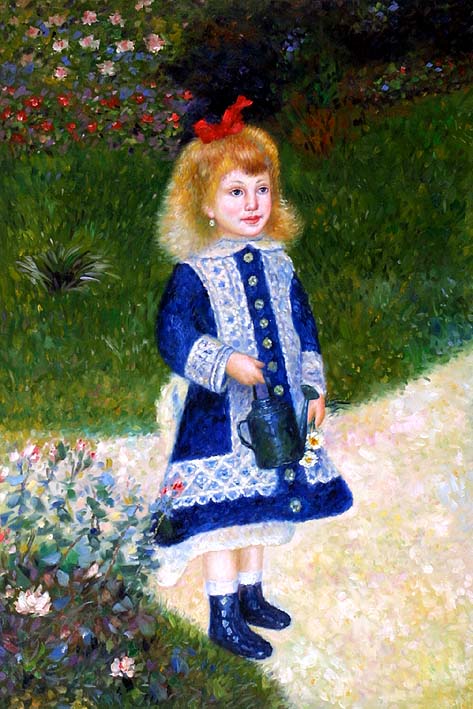 Girl With A Watering-Can