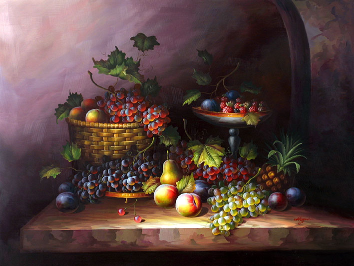 Classic Fruit Still Life