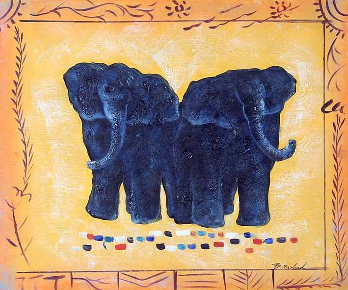 Blue Elephants